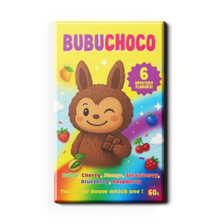 BubuChoco - Piimašokolaad täidisega - erinevad maitsed - 100g