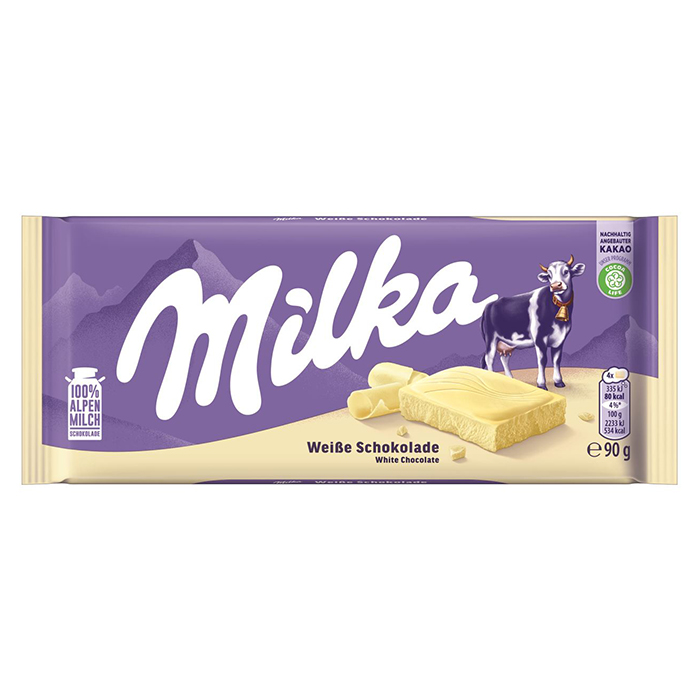 Milka Valge šokolaad 100g