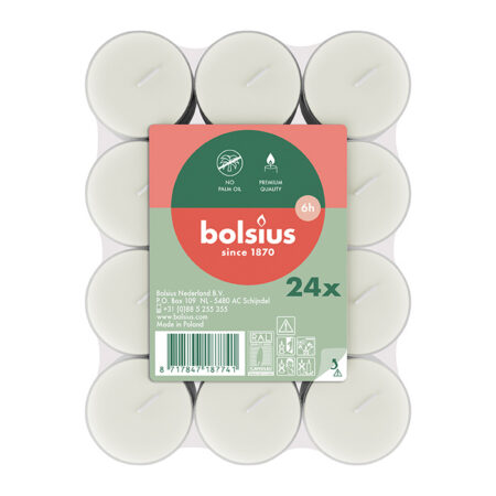 24 teeküünalt pakis 6h, läbipaistev,kiles