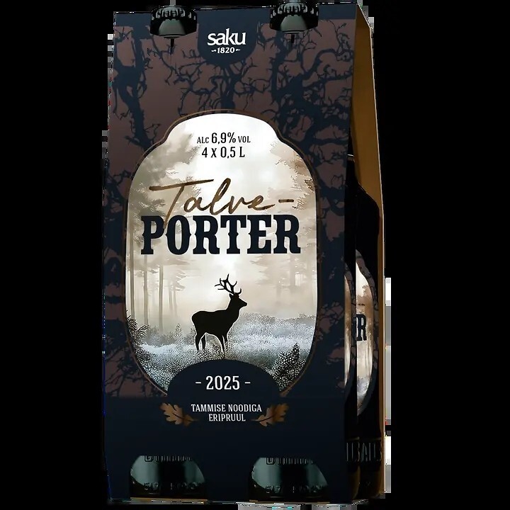 Saku Talveporter 4x0,5L pudel
